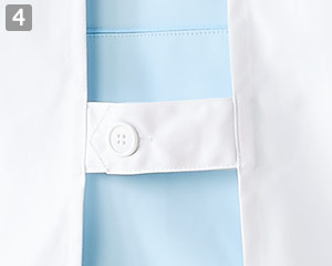 割烹着(71-74-401)の商品詳細「後ろボタン」