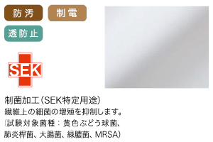 耐久性に優れた肌触りの良い男女兼用長袖エプロン 71-74-401