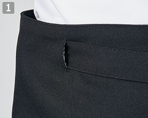 サロンエプロン[男女兼用](71-9-1600)の商品詳細「腰ひも」