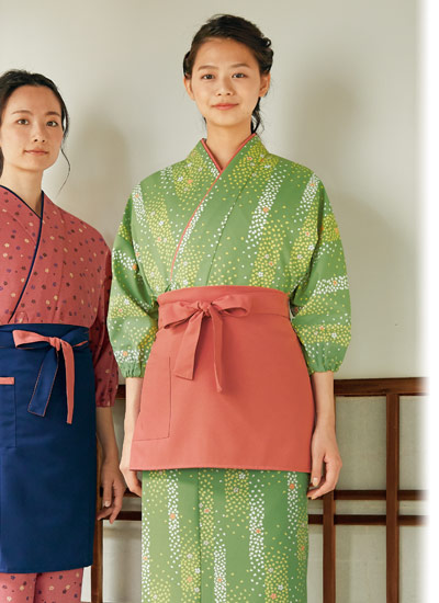 モンブランの前掛エプロンの画像