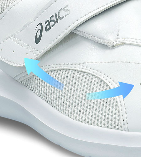 爽やかで快適なオープンメッシュ