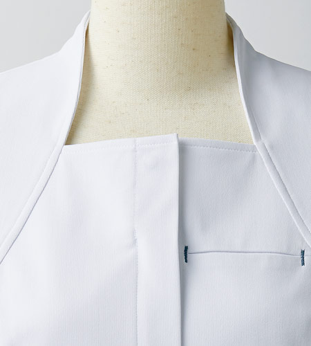 ラウンド襟のイメージ図