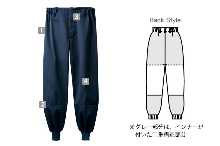 両脇パンツ(71-kt7701)の詳細画像