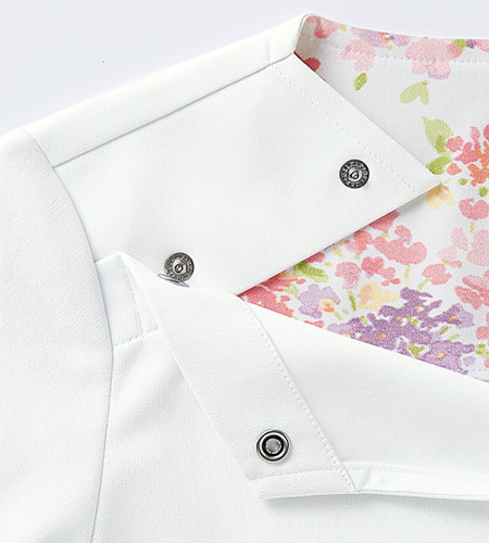 ひそやかに内側だけ花柄のイメージ図