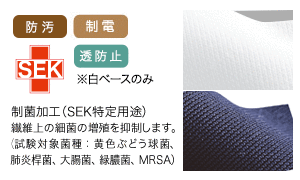 やわらかな風合いのニット素材