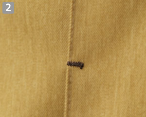 胸当てエプロン(71-OV5005)の商品詳細「配色カン止め」