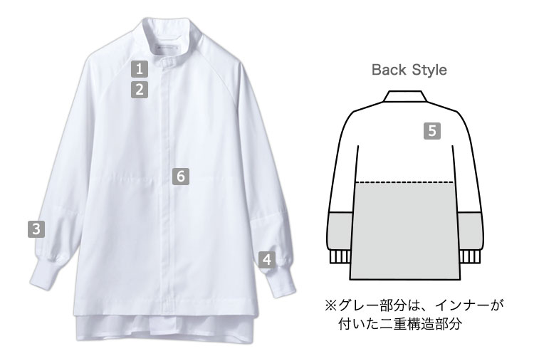 長袖ブルゾン(71-rs8711)の詳細画像