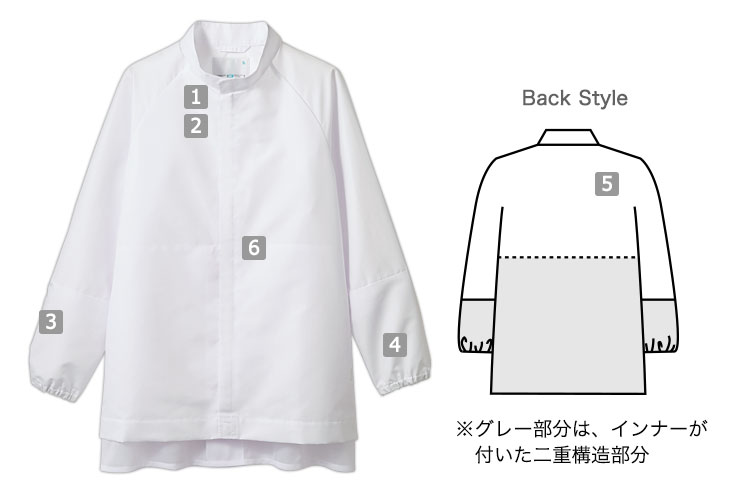 長袖ブルゾン(71-rs8723)の詳細画像