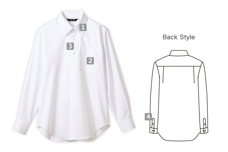 長袖シャツ(71-SS006)の商品詳細