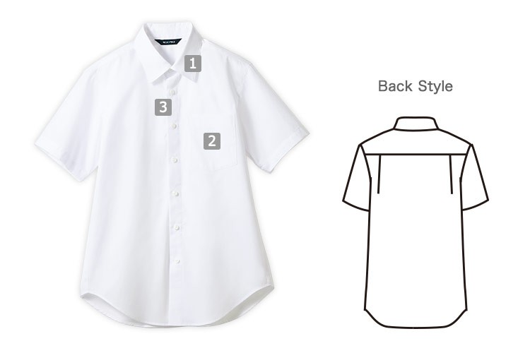 半袖シャツ(71-SS008)の商品詳細