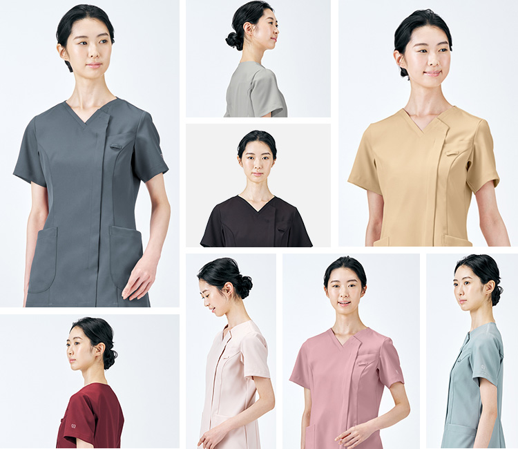 モンブラン×ukaのレディーススクラブパンツのコンセプト画像