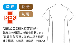 滑らかな風合いのあるストレッチ素材