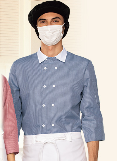 モンブランのコックシャツ(71-wc2631)のポイント画像