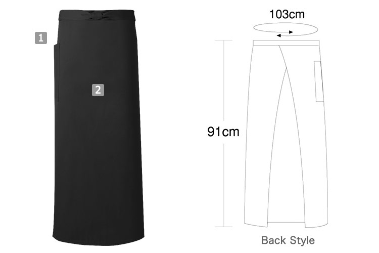 ソムリエエエプロンの商品詳細