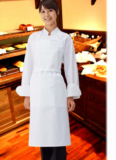 興栄繊商の胸当てエプロン(75-KE90)のポイント画像