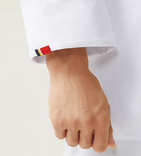 右袖口裏4色ピスネーム