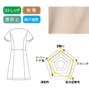 軽くて柔らかな風合い