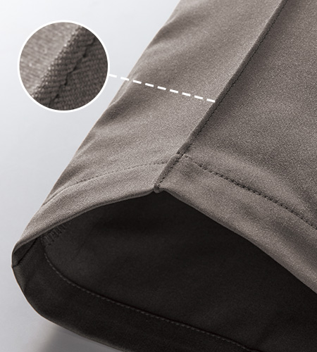 スタイリッシュなピンタック