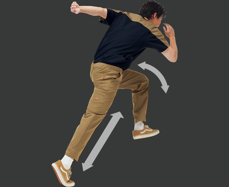 フォーク(FOLK)ディッキーズスクラブパンツ76-5036sc ストレッチ性