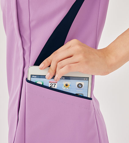 タブレットサイズのポケット