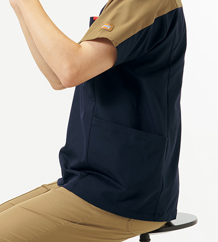 着丈短めデザイン