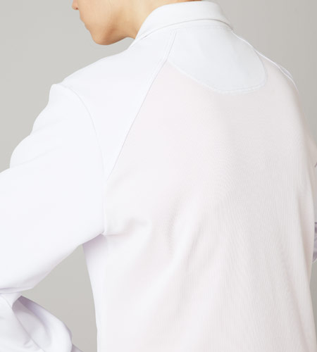 動きやすいストレッチ素材のイメージ図