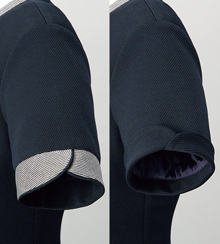 袖口のデザインのイメージ図