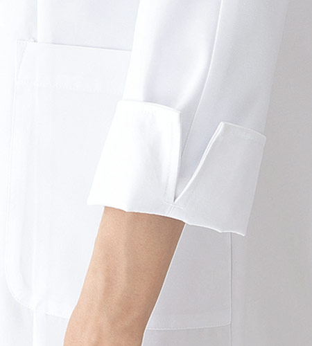 袖口スリットのイメージ図