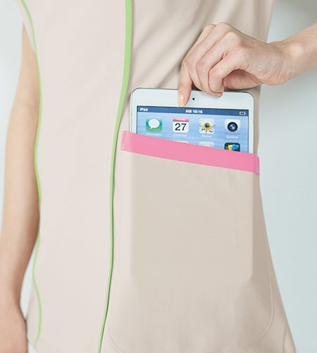タブレットサイズのポケット