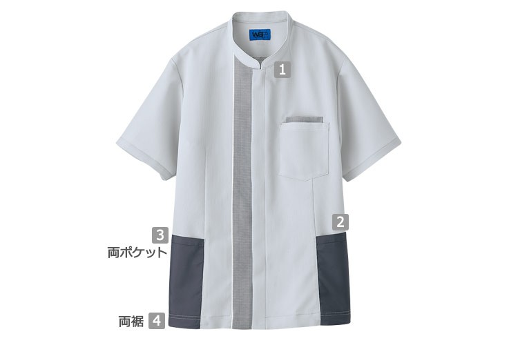 半袖スモック(89-64030)の商品詳細