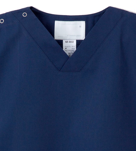 浅めのVネック仕様のイメージ図