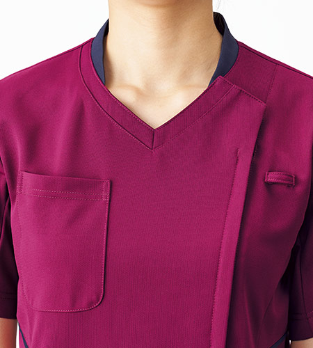 4D FITTスクラブジャケット半袖[女性用](B4-986) | 株式会社