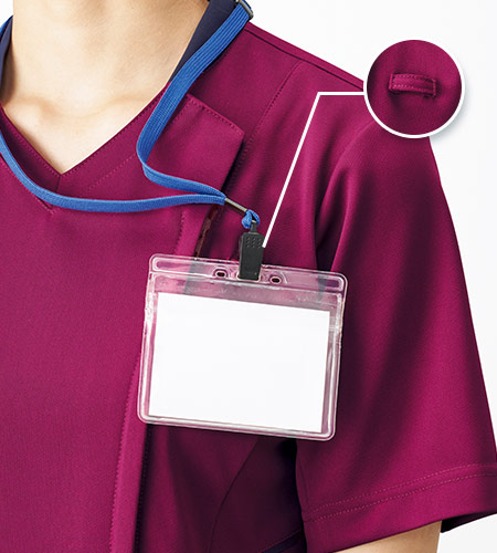 4D FITTスクラブジャケット半袖[女性用](B4-986) | 株式会社