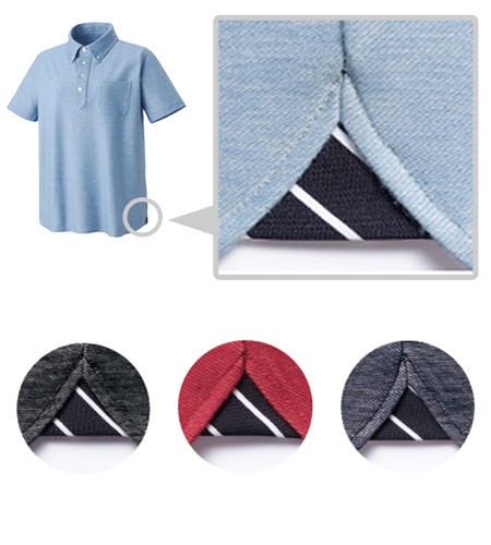 スリットのカラーコンビがおしゃれ