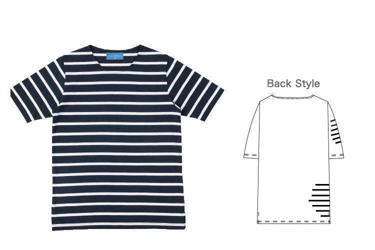 ボーダー半袖Tシャツ(B4-HM22)の商品詳細