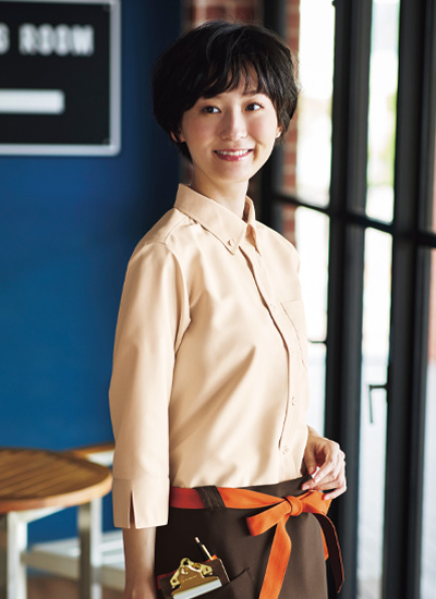 マルチボタンダウンシャツ七分袖(B4-KZN107)のおすすめポイント