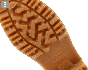 衛生長靴(ゾナG3)(KG-C0117AA)の商品詳細「耐油ソール」