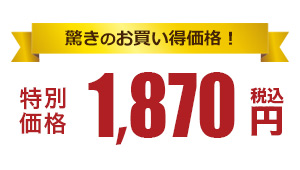 リーズナブルな価格