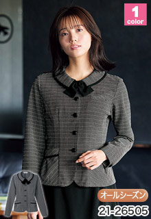 事務服・会社制服 オーバーブラウス(21-26505)