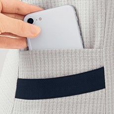 スマホポケット付き