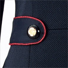 ウエストのアクセント