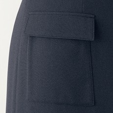 フラップ付のポケット