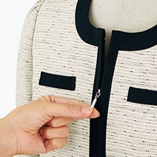 ファスナー開き