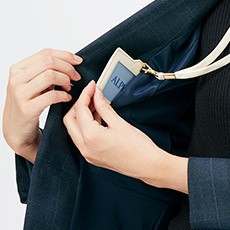 左右内ポケット