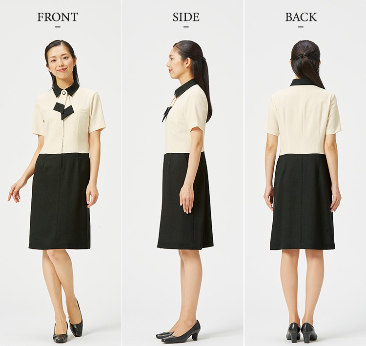 ワンピース[MARY QUANT/リボン取り外し可能](22-M53301)メイン画像②