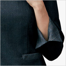 折り返し可能袖口