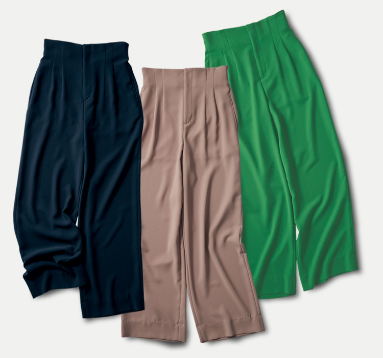 セミワイドパンツ(22-YT5719) メイン画像④