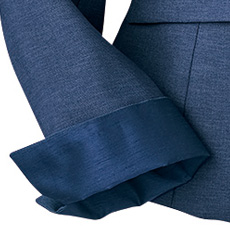 折り返せる袖口