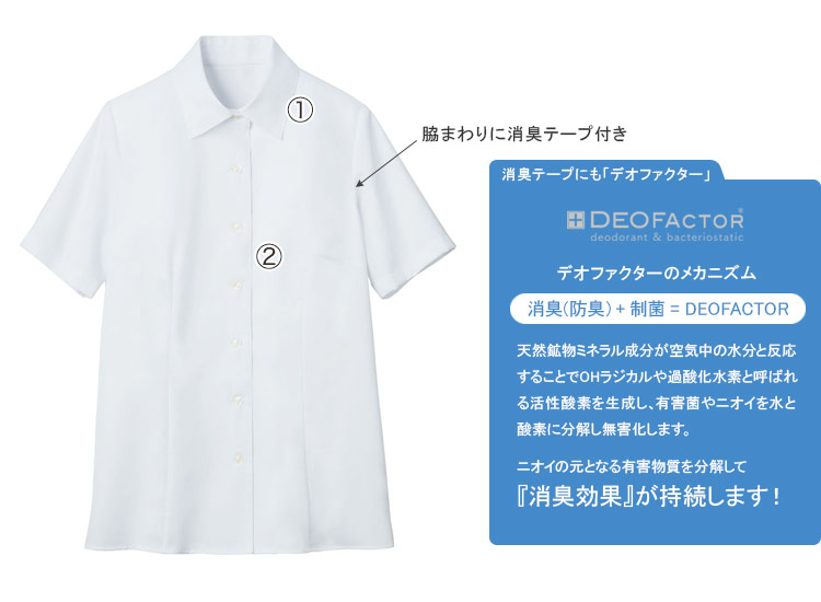 GROW 半袖ブラウス(28-GBSL1919) 詳細