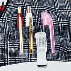 胸ポケット ネームホルダー